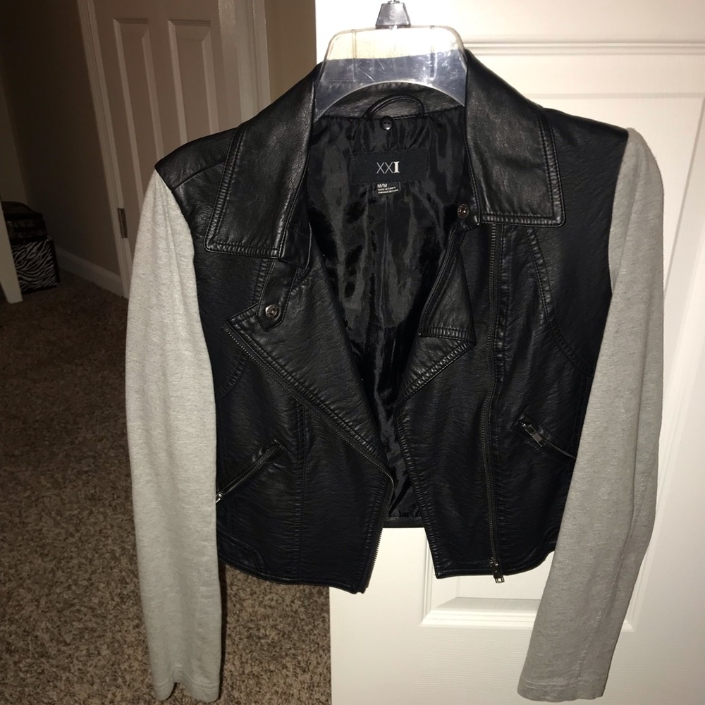 Leather jacket